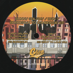 Sunny Galaxy / Dan T Bordeaux To Cambridge EP Vinyl 12" USED