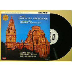 Leonid Kogan / Kiril Kondrashin / Édouard Lalo / Pyotr Ilyich Tchaikovsky Lalo Symphonie Espagnole Vinyl LP USED