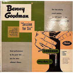 Benny Goodman Session For Six & Easy Does It! Vinyl LP USED
