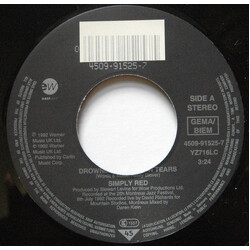 Simply Red Drowning In My Own Tears Vinyl 7" USED
