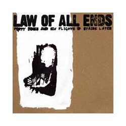 Law Of All Ends Forty Bones & Six Flights Of Stairs Later/Out-stretched Hands Slit At The Wrist USED VINYL 7INCH