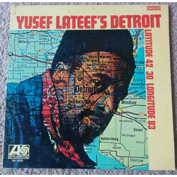 Yusef Lateef Yusef Lateef's Detroit Latitude 42° 30' Longitude 83° Vinyl LP USED