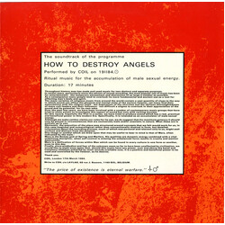 Coil How To Destroy Angels USED VINYL 12INCH 33 S RPM