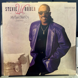 Stevie Wonder My Eyes Don't Cry Vinyl 12" USED