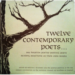 Various Twelve Contemporary Poets... Vinyl LP USED