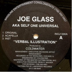 Joe Glass / Self One Universal Verbal Illustration / Balance Of Life USED VINYL 12INCH 33 S RPM