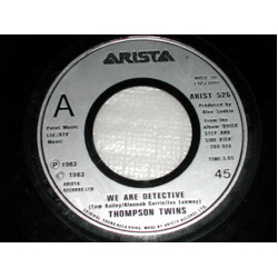 Thompson Twins We Are Detective Vinyl 7" USED