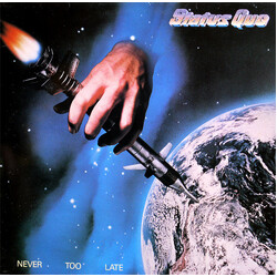 Status Quo Never Too Late Vinyl LP USED