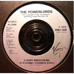 The Powerlords 3 Bad Brothers Vinyl 7" USED