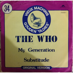 The Who My Generation / Substitute USED VINYL 7INCH 45 RPM