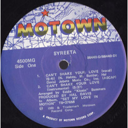 Syreeta Can't Shake Your Love / Move It, Do It Vinyl 12" USED