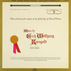Lionel Newman Music By Erich Wolfgang Korngold Vinyl LP USED