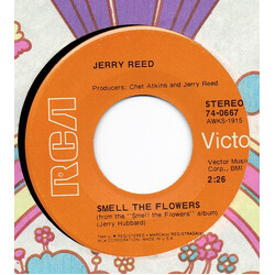 Jerry Reed Smell The Flowers / If It Comes To That USED VINYL 7INCH SINGLE