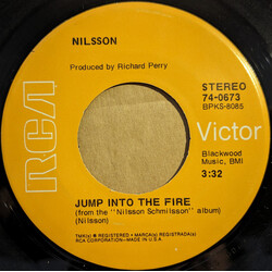 Harry Nilsson Jump Into The Fire / The Moonbeam Song USED VINYL 7INCH 45 RPM STEREO