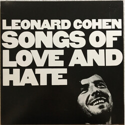 Leonard Cohen Songs Of Love And Hate Vinyl LP USED