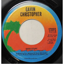 Gavin Christopher Good Stuff Vinyl 7" USED