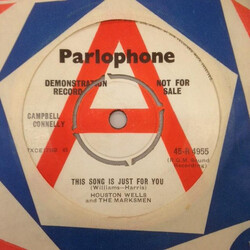 Houston Wells And The Marksmen This Song Is For You Vinyl 7" USED