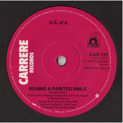 U.S. of A Behind A Painted Smile Vinyl 7" USED
