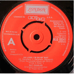 Ray Charles Oh Lord  I'm On My Way / Oh Bess, Oh Where's My Bess Vinyl 7" USED