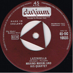 Marino Marini Ed Il Suo Quartetto Lazzarella / Stella Stella (Star Of Love) Vinyl 7" USED