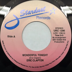 Eric Clapton Wonderful Tonight / Lay Down Sally Vinyl 7" USED
