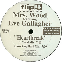 Mrs. Wood / Eve Gallagher Heartbreak Vinyl 12" USED