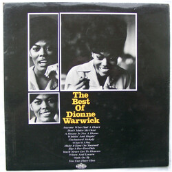 Dionne Warwick The Best Of Dionne Warwick Vinyl LP USED