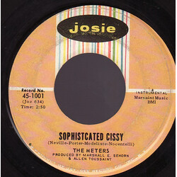 The Meters Sophisticated Cissy / Sehorns Farms USED VINYL 7INCH SINGLE 45 RPM