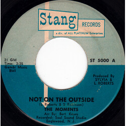The Moments Not On The Outside / Understanding USED VINYL 7INCH 45 RPM SINGLE