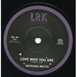 Natasha Watts Love Who You Are Vinyl 7" USED