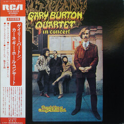 Gary Burton Quartet Gary Burton Quartet In Concert Vinyl LP USED