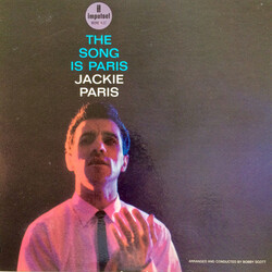 Jackie Paris The Song Is Paris Vinyl LP USED