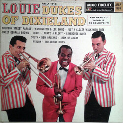 Louis Armstrong / The Dukes Of Dixieland Louie And The Dukes Of Dixieland Vinyl LP USED