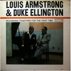 Louis Armstrong / Duke Ellington Recording Together For The First Time Vinyl LP USED