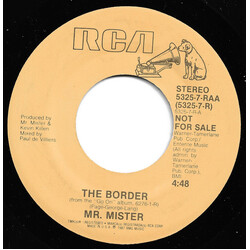 Mr. Mister The Border USED VINYL 7INCH PROMO 45 RPM