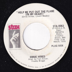 Ernie Hines Help Me Put Out The Flame (In My Heart) USED VINYL 7INCH PROMO