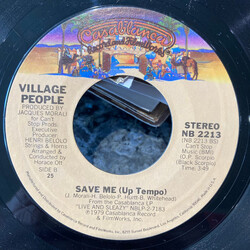 Village People Sleazy USED VINYL 7INCH 45 RPM SINGLE STEREO