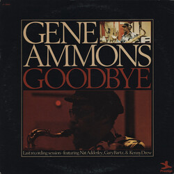 Gene Ammons Goodbye Vinyl LP USED