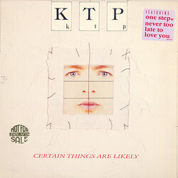 Kissing The Pink Certain Things Are Likely Vinyl LP USED