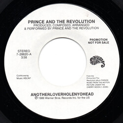 Prince And The Revolution Anotherloverholenyohead Vinyl 7" USED