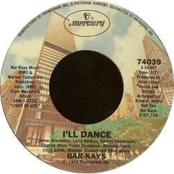 Bar-Kays I'll Dance / Angel Eyes Vinyl 7" USED