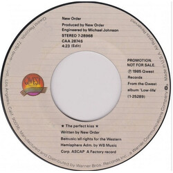 New Order The Perfect Kiss Vinyl 7" USED