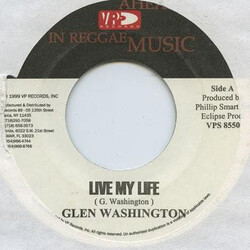 Glen Washington / Razah Live My Life / Dem Can't Call You Slackness USED VINYL 7INCH 45 RPM