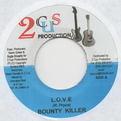 Bounty Killer L.O.V.E. USED VINYL 7INCH 45 RPM