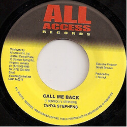 Tanya Stephens Call Me Back / Bush Fire USED VINYL 7INCH 45 RPM