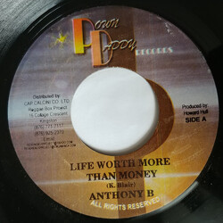 Anthony B / Tony Curtis Life Worth More Than Money / U Got It Bad USED VINYL 7INCH 45 RPM