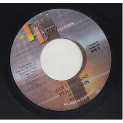Sizzla Jah Love And Perfection USED VINYL 7INCH 45 RPM