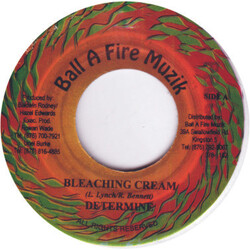 Determine Bleaching Cream USED VINYL 7INCH 45 RPM MISPRINT
