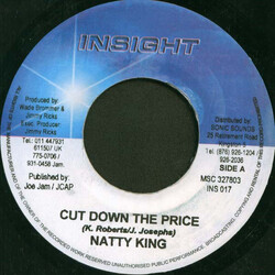 Natty King Cut Down The Price USED VINYL 7INCH 45 RPM