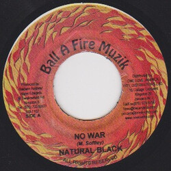 Natural Black No War USED VINYL 7INCH 45 RPM